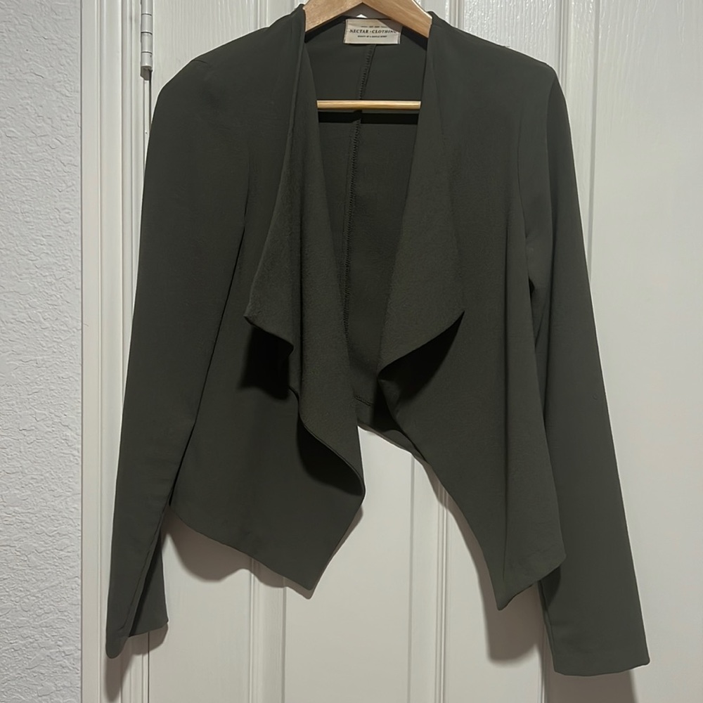 Olive Green Blazer